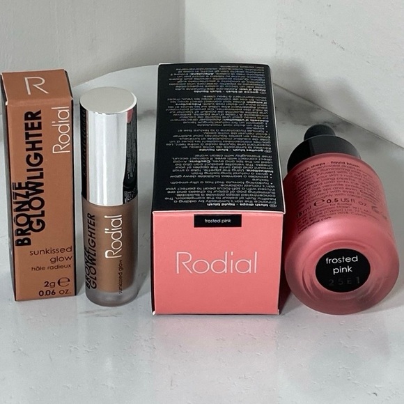 Rodial Blush Drops 15ml + Bronze Glowlighter 2g BNIB - Picture 2 of 2